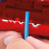 Coupe tube pour gaine électrique et outil à dénuder KNIPEX 90 22 02 SB