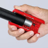 Coupe tube pour gaine électrique et outil à dénuder KNIPEX 90 22 02 SB