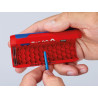 Coupe tube pour gaine électrique et outil à dénuder KNIPEX 90 22 02 SB