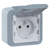 Prise plexo applique IP55 LEGRAND