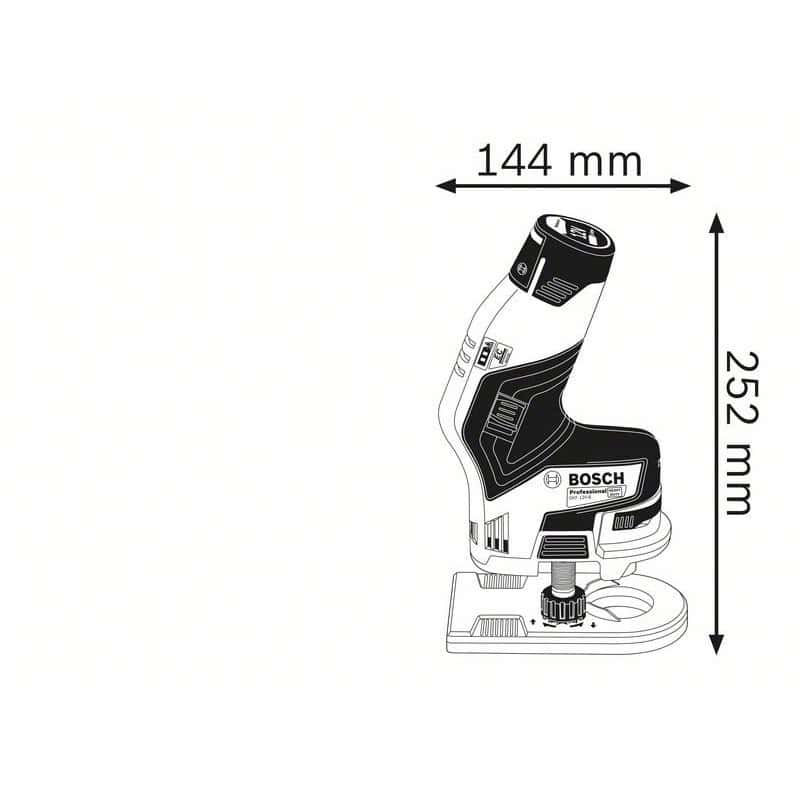 AFFLEUREUSE GKF 12V-8 SOLO