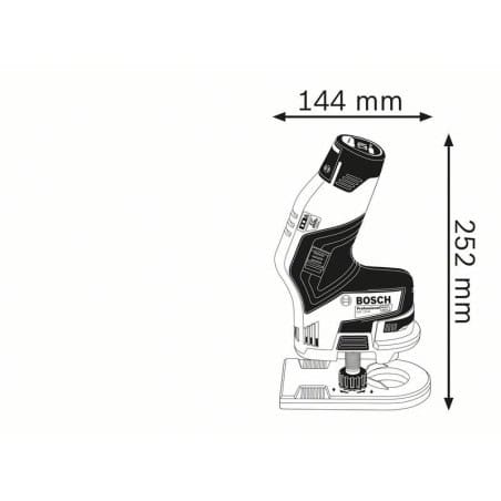 AFFLEUREUSE GKF 12V-8 SOLO
