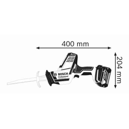 Scie sabre sans fil GSA 18V-LI C SOLO BOSCH