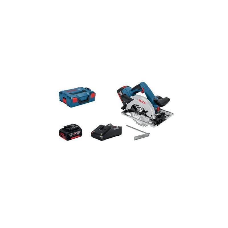 Scie circulaire GKS 18V-57G 4Ah BOSCH 06016A2106