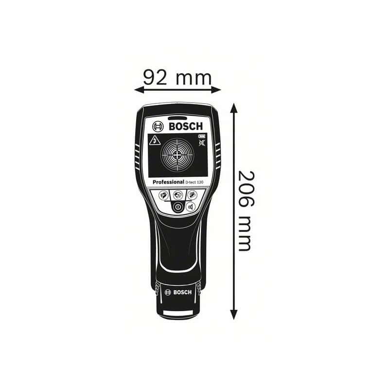Scanner mural D-Tect 120 solo BOSCH 0601081308