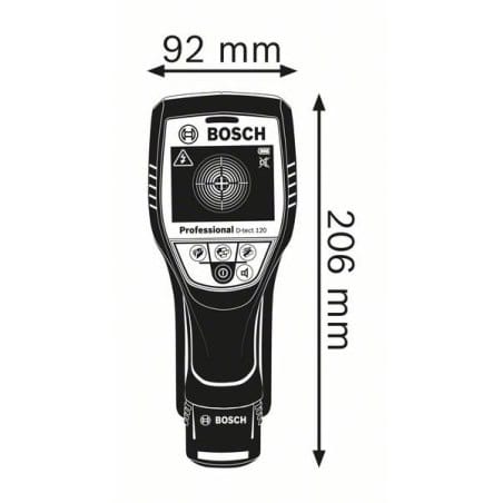 Scanner mural D-Tect 120 solo BOSCH 0601081308