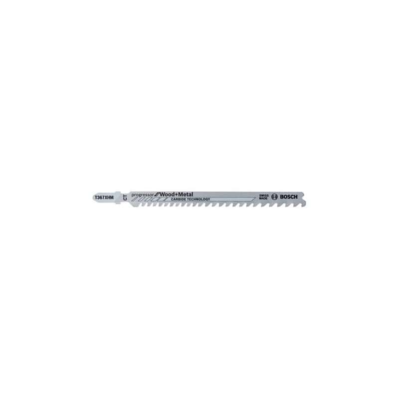 Lame de scie sauteuse bois/métal denture carbure BOSCH 2608667562