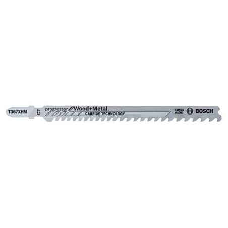 Lame de scie sauteuse bois/métal denture carbure BOSCH 2608667562
