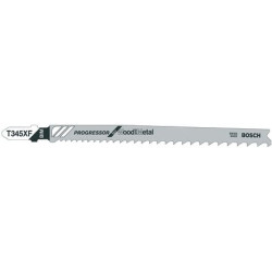Lame de scie sauteuse bois / métal T 345 XF BOSCH 2608634994