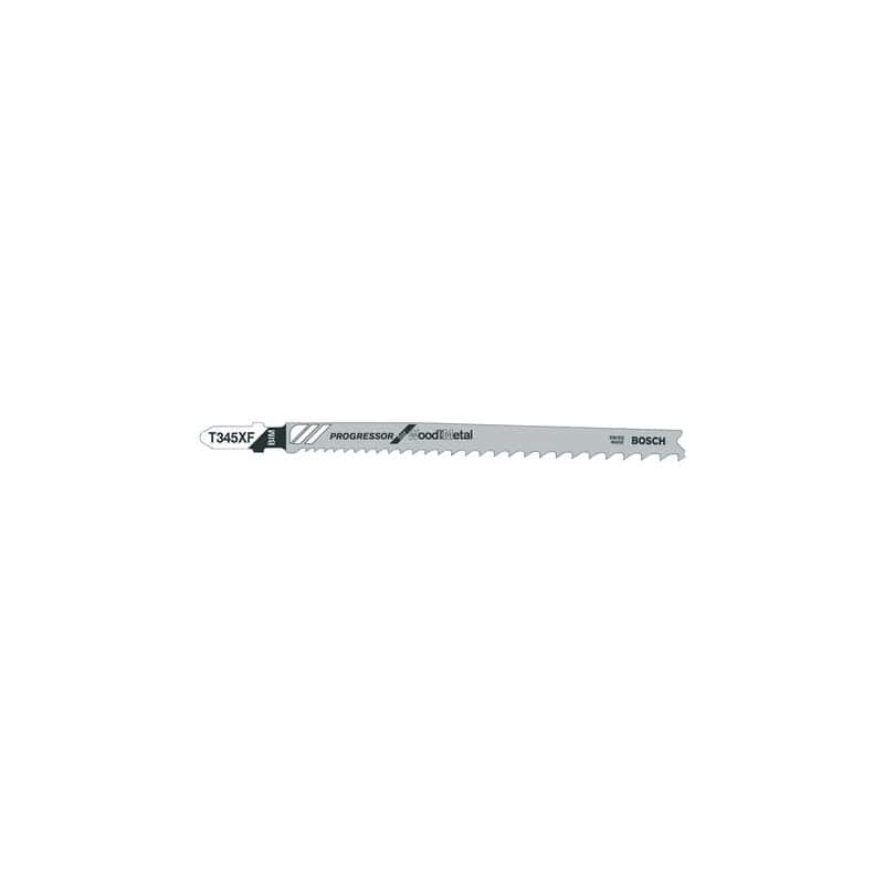 Lame de scie sauteuse bois / métal T 345 XF BOSCH 2608634994