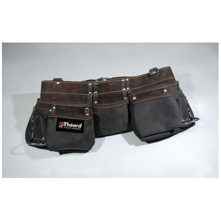 Poche à clous double cuir luxe 9003 THEARD LEON