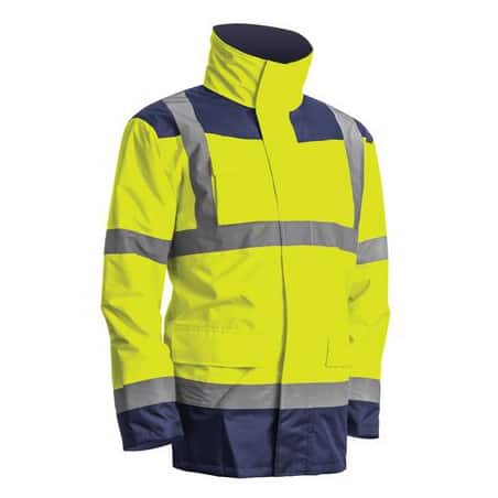 Parka haute-visibilité 4 en 1 - Jaune -COVERGUARD