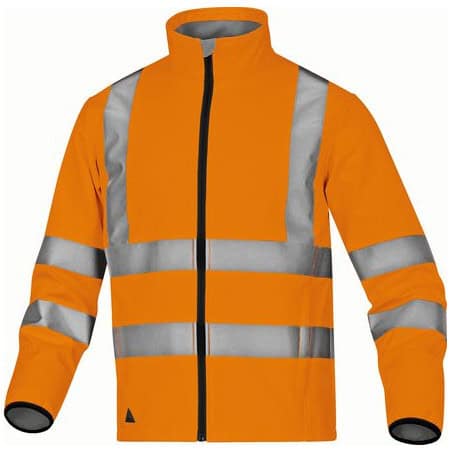Veste softshell haute-visibilité ORANGE DELTAPLUS Lega