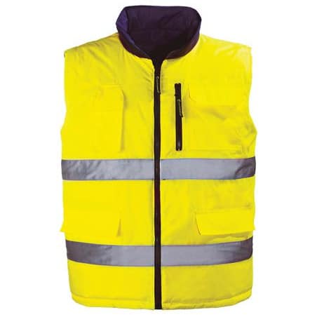 Gilet réversible JAUNE haute-visibilité COVERGUARD