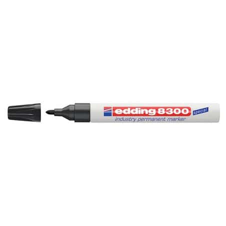 Marqueur permanent industriel pour surfaces huileuses EDDING