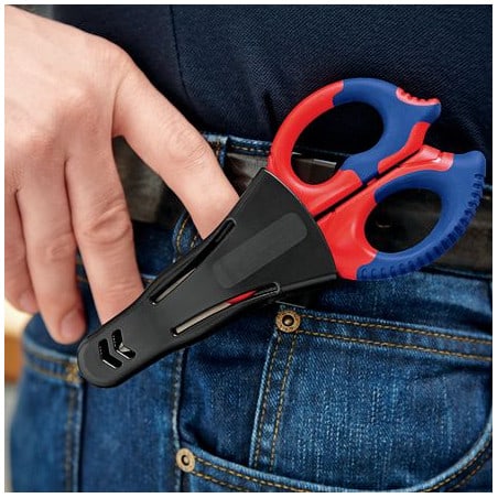 Ciseaux d'électricien KNIPEX 9505155SB