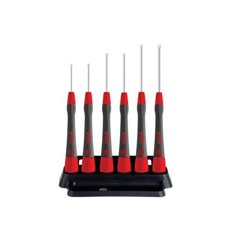 Jeu de 6 tournevis Picofinish TORX WIHA 42997