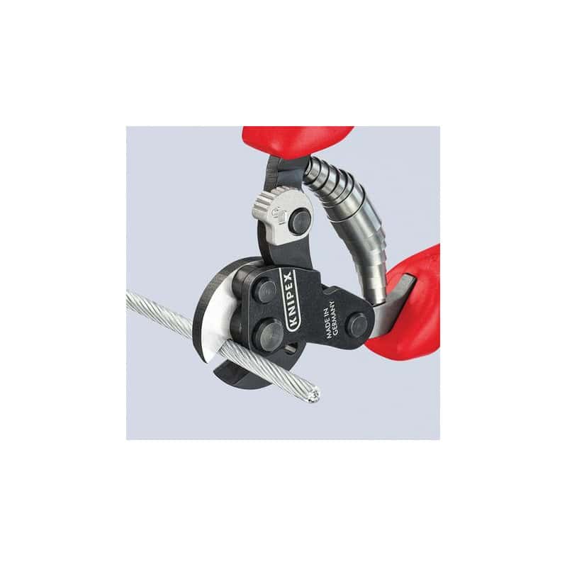 Coupe câble compact pour acier KNIPEX 95 62 160