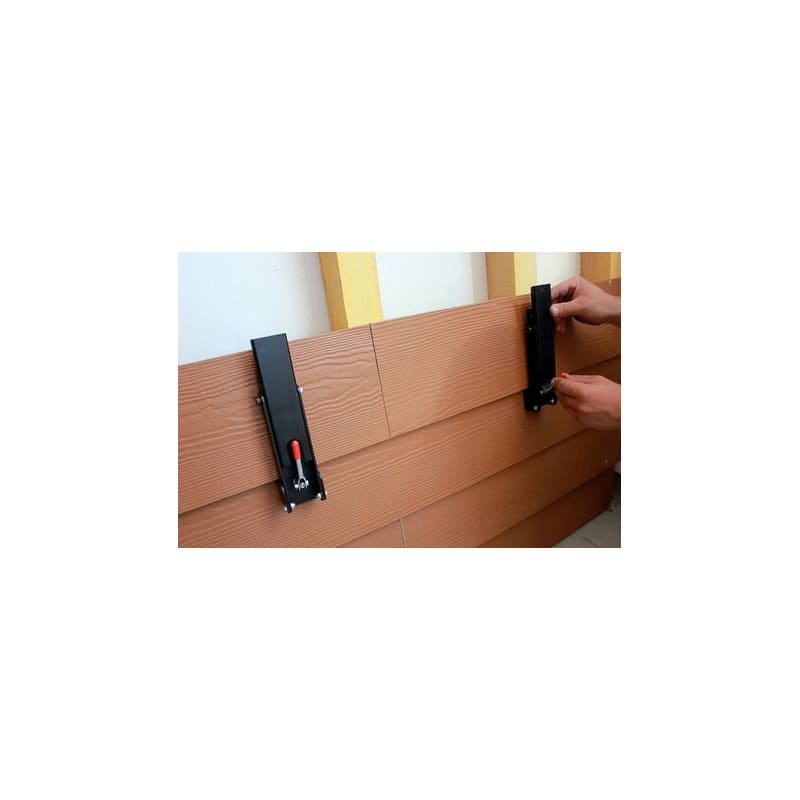 Set de 2 accessoires de pose de bardage à recouvrement EDMA 39855