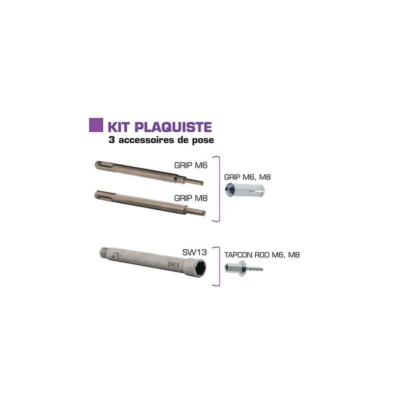 Kit accessoires plaquiste SPIT 054687