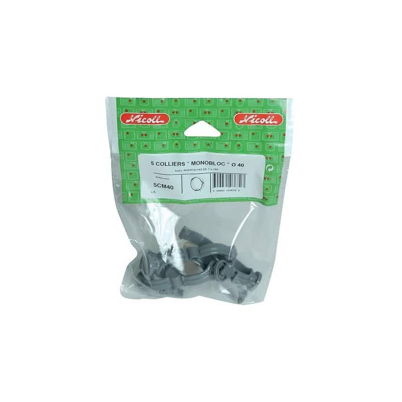 Collier monobloc NICOLL (déclinaison)