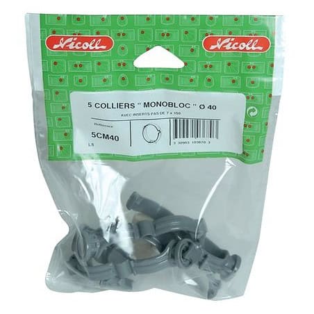 Collier monobloc NICOLL (déclinaison)