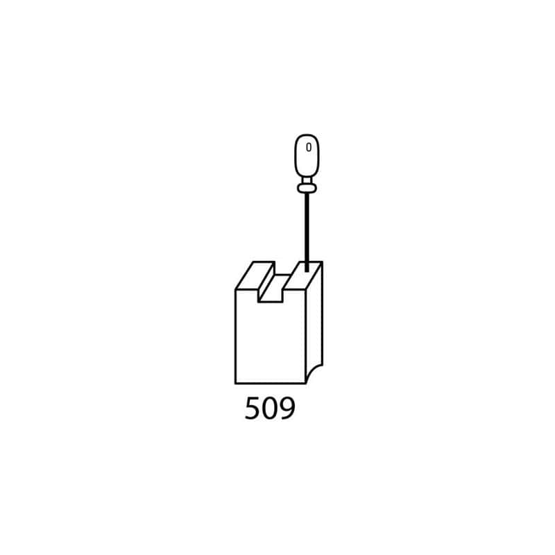 Jeu 2 charbons METABO 1825X
