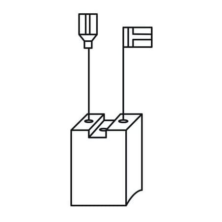 Jeu 2 charbons BOSCH 1120