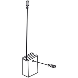 Jeu 2 charbons BOSCH 1146