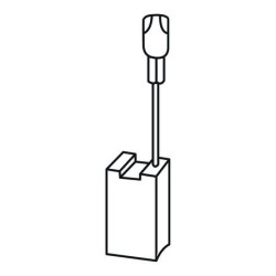 Jeu 2 charbons BOSCH 1153