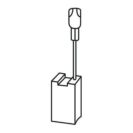 Jeu 2 charbons BOSCH 1153