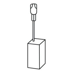Jeu 2 charbons BOSCH 1167X