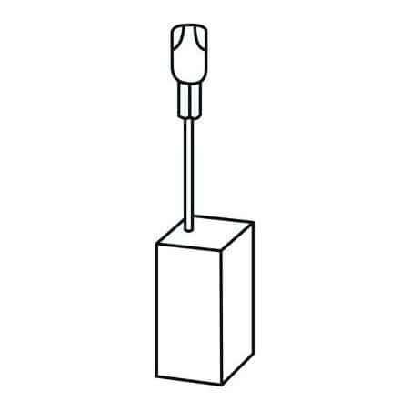 Jeu 2 charbons BOSCH 1167X