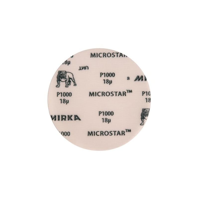 Disque Microstar Ø 150 mm - micro-finition - x50 MIRKA