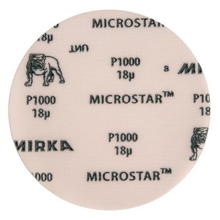 Disque Microstar Ø 150 mm - micro-finition - x50 MIRKA
