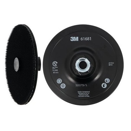 Plateau auto-agrippant D125 disque SC-DH avec plot de centrage 3M 1153198