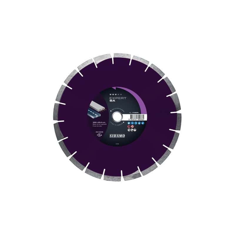 Disque diamant expert Ø300 Expert BA SIDAMO