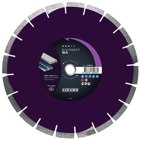 Disque diamant expert Ø300 mm Expert BA SIDAMO