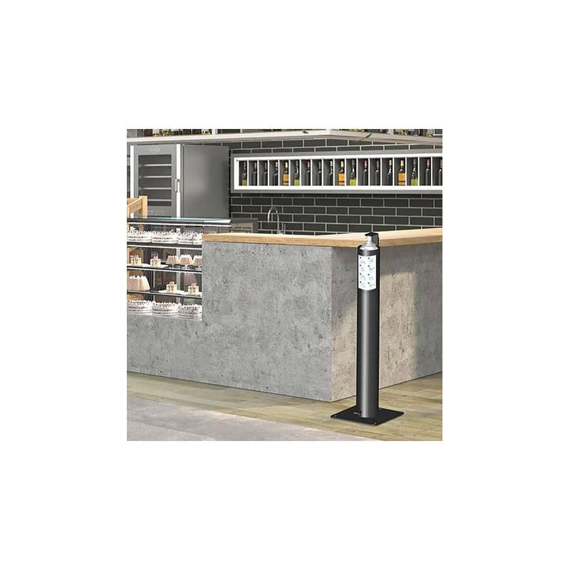 DISTRIBUTEUR SOLUTION HYDROALCOOLIQUE A PEDALE