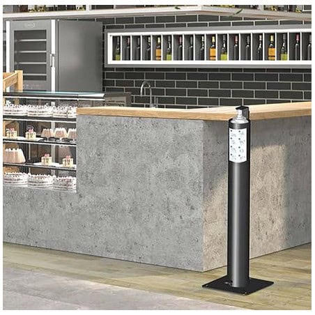 DISTRIBUTEUR SOLUTION HYDROALCOOLIQUE A PEDALE