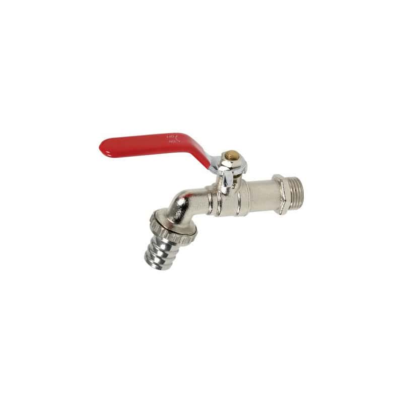 Vanne de puisage 1/4 tour acier plate SFERACO