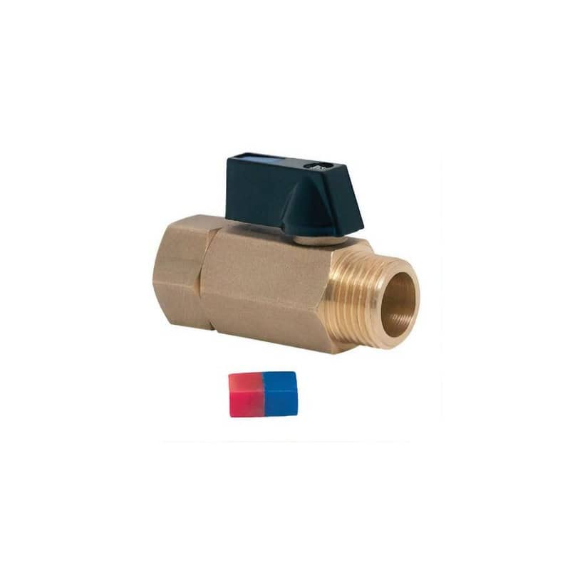 Mini vanne à écrou tournant MF WATTS 141810