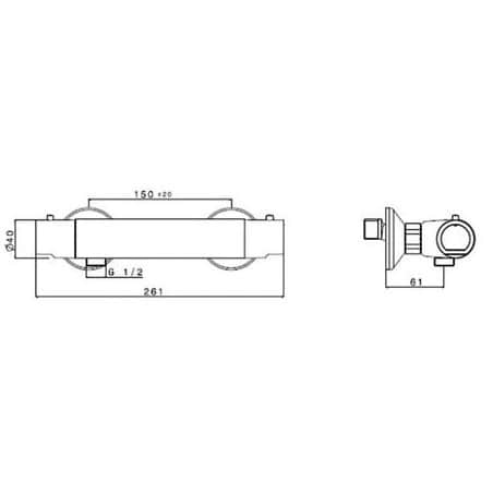 Mitigeur thermostatique JOY