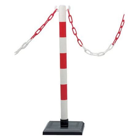 Poteau PVC sur socle lesté NOVAP 1000001