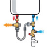 Kit de mise en sécurité chauffe-eau THERMADOR - CALEFFI KMIXVE