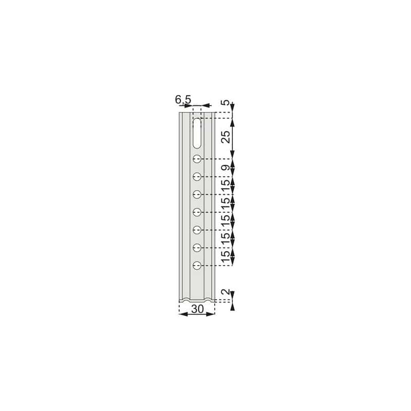 Equerre 2 pans acier galvanise