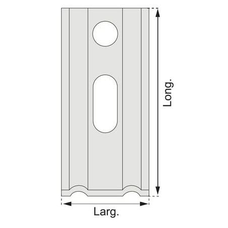Equerre 2 pans acier galvanise