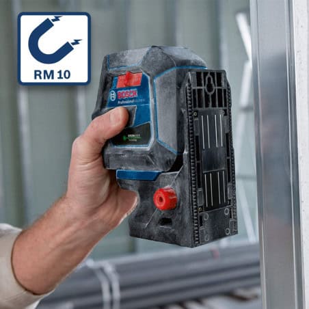 Niveau combiné lasers et points GCL 2-50 G vert + support RM 10 BOSCH 0601066M00