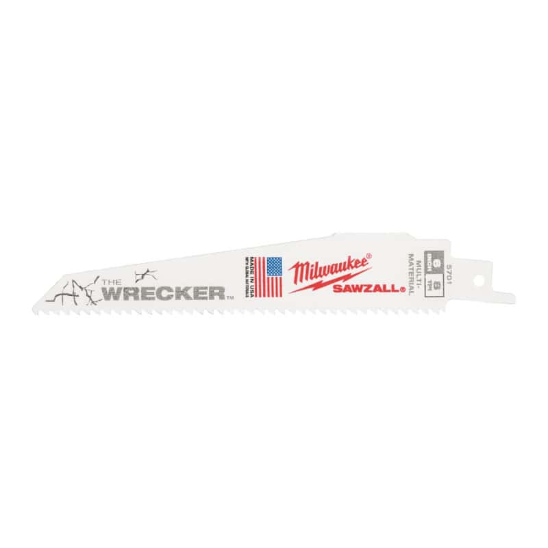 Lame de scie sabre bois et métal MILWAUKEE