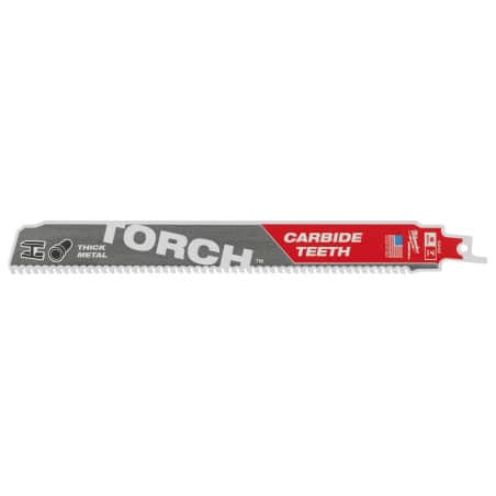 Lame débit de scie sabre démolition carbure TCT TORCH MILWAUKEE